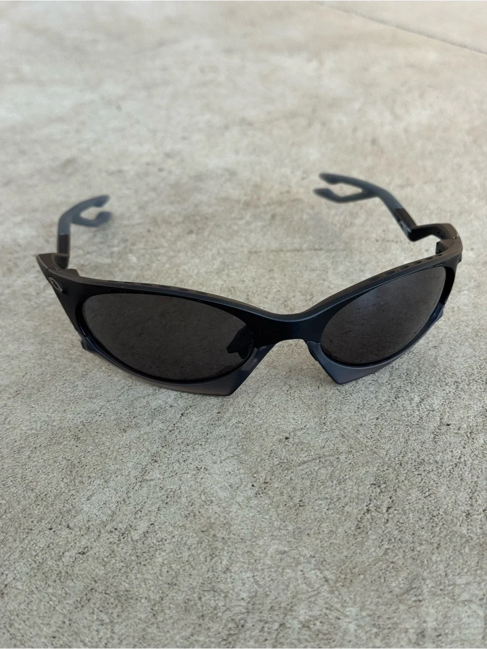 Oakley Black Sunglasses with Removable Nose Guard